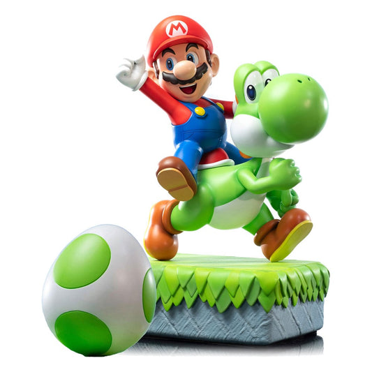 Super Mario Statue Mario & Yoshi 48 cm P064835