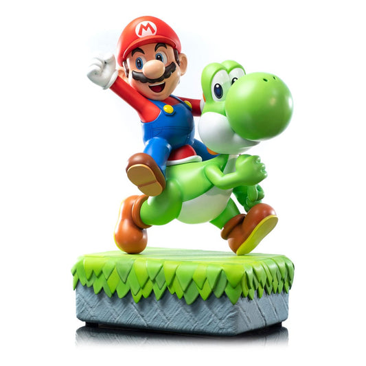 Super Mario Statue Mario & Yoshi 48 cm P064836