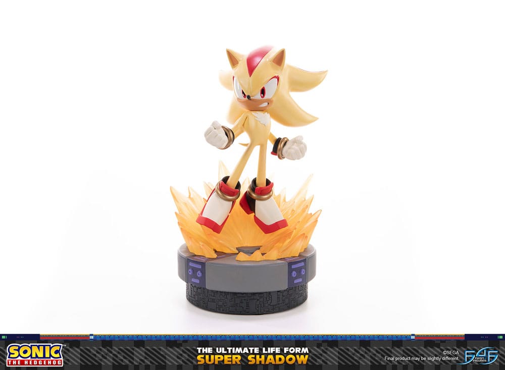 Sonic the Hedgehog The Ultimate Life Form Statue Super Shadow Standard Edition 32 cm P067855