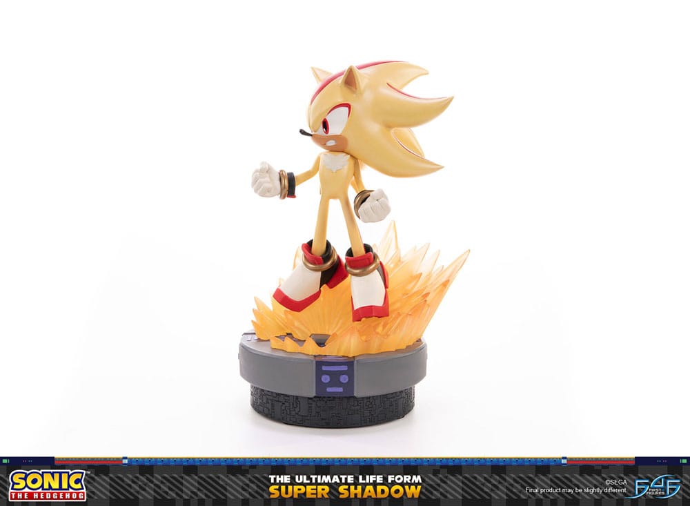Sonic the Hedgehog The Ultimate Life Form Statue Super Shadow Standard Edition 32 cm P067855
