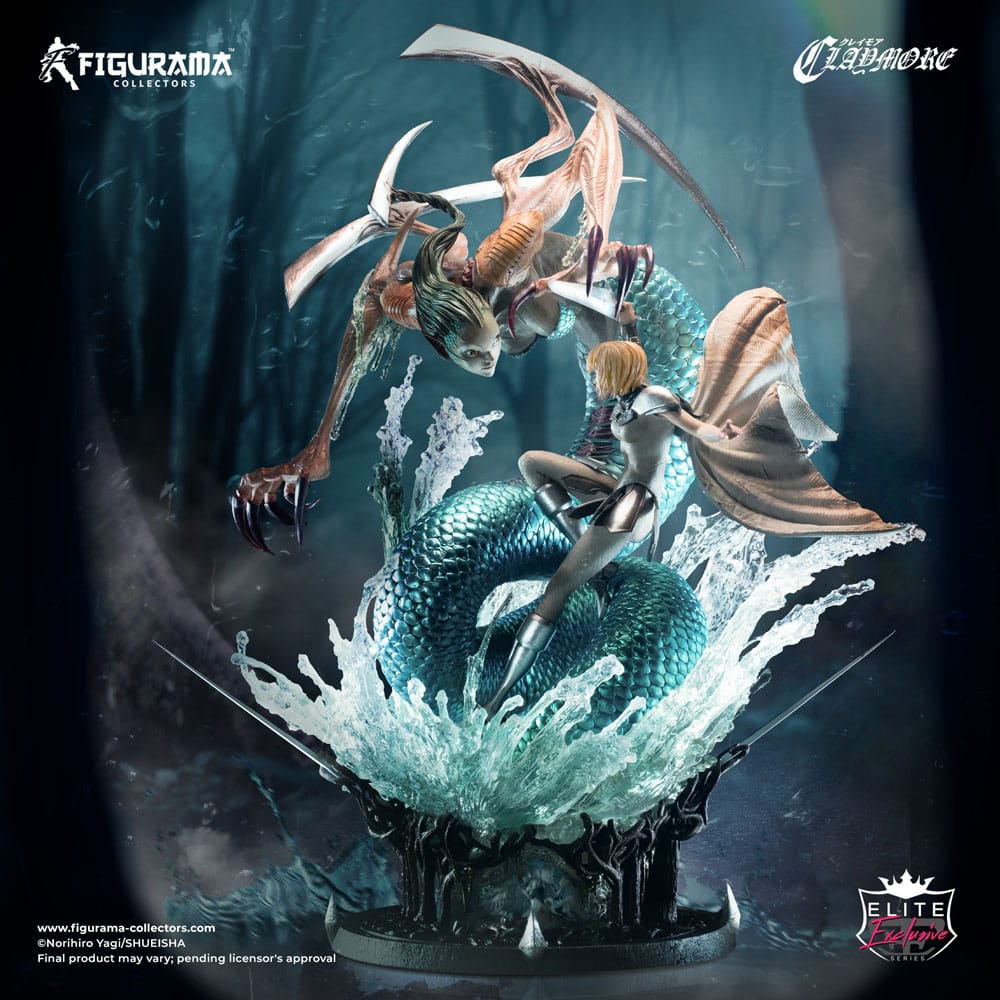 Claymore Elite Exclusive Statue 1/6 Clare vs. Ophelia 69 cm P037032