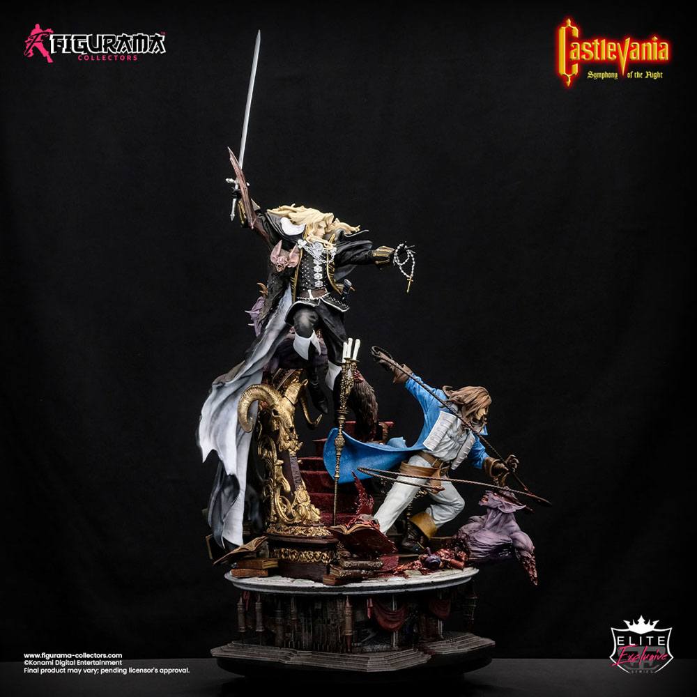 Castlevania: Symphony of the Night Elite Exclusive Statue 1/6 Alucard & Richter Belmont 91 cm P037033