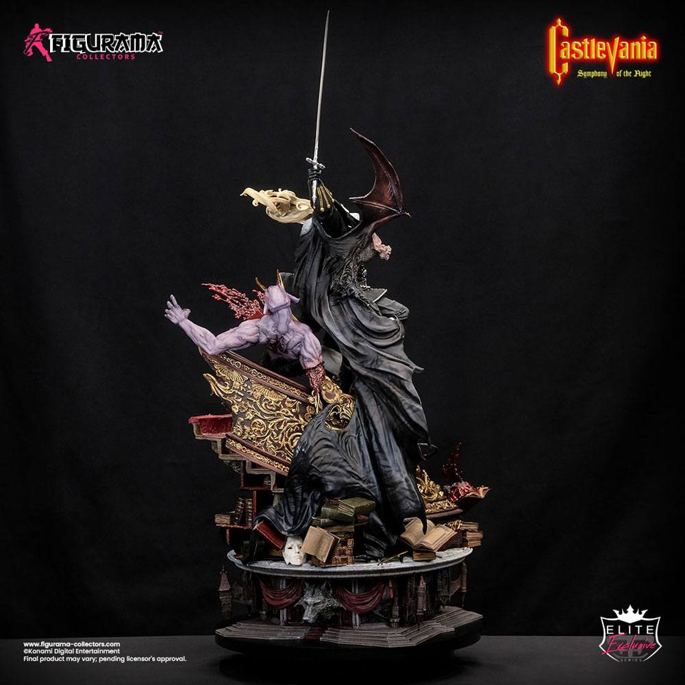 Castlevania: Symphony of the Night Elite Exclusive Statue 1/6 Alucard & Richter Belmont 91 cm P037033