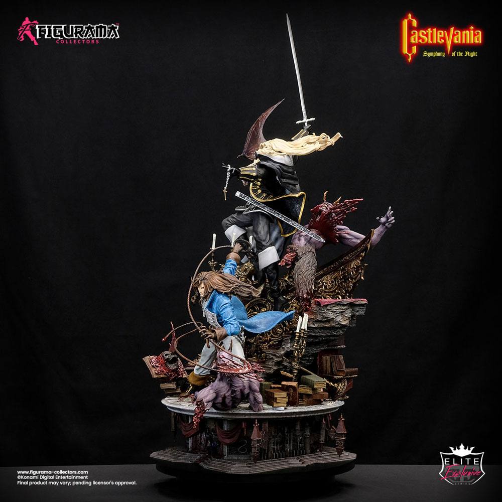 Castlevania: Symphony of the Night Elite Exclusive Statue 1/6 Alucard & Richter Belmont 91 cm P037033