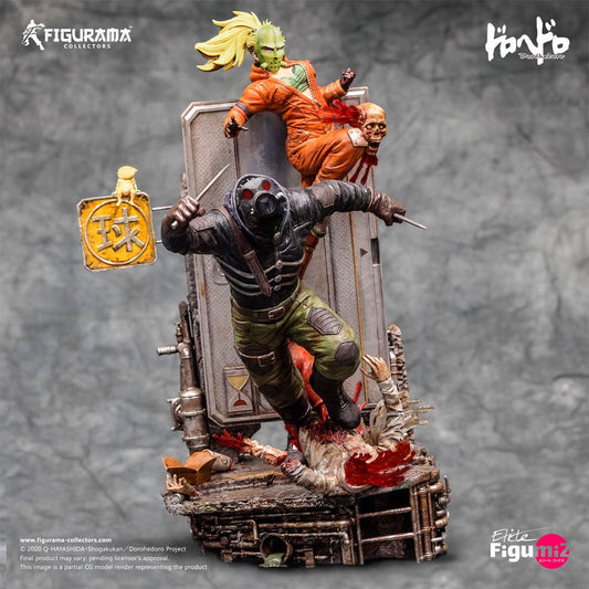 Dorohedoro Elite FigumiZ Diorama 1/8 Caiman & Nikaido 37 cm P037038