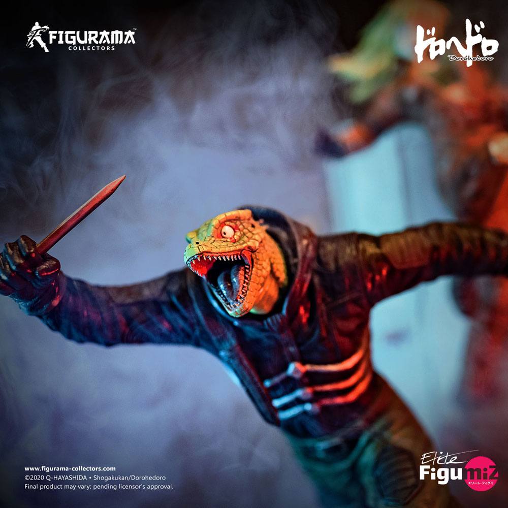 Dorohedoro Elite FigumiZ Diorama 1/8 Caiman & Nikaido 37 cm P037038