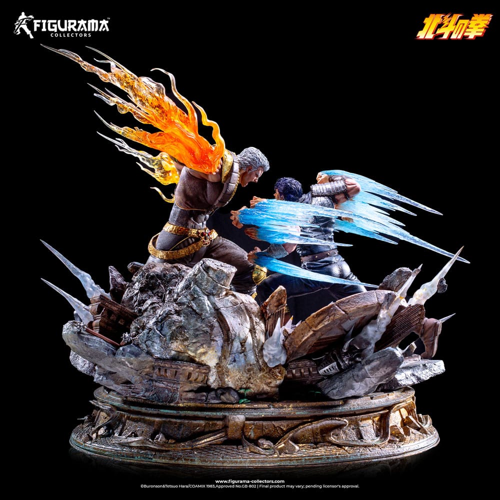 Fist of the North Star Elite Exclusive Statue 1/6 Kenshiro vs Raoh 59 cm P037042