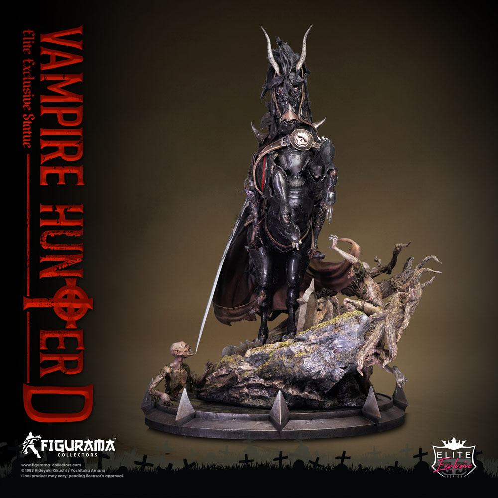 Vampire Hunter D Elite Exclusive Statue 1/6 D on Horse 79 cm P037049