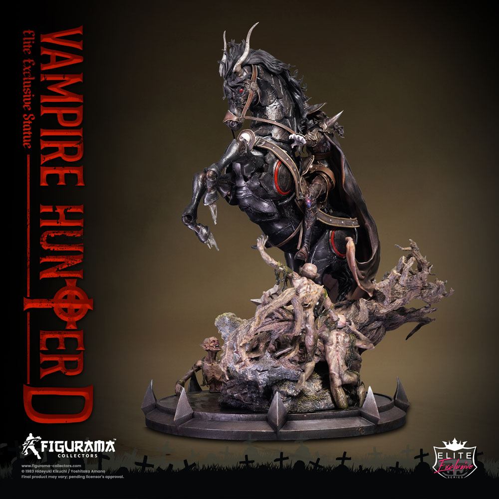 Vampire Hunter D Elite Exclusive Statue 1/6 D on Horse 79 cm P037049
