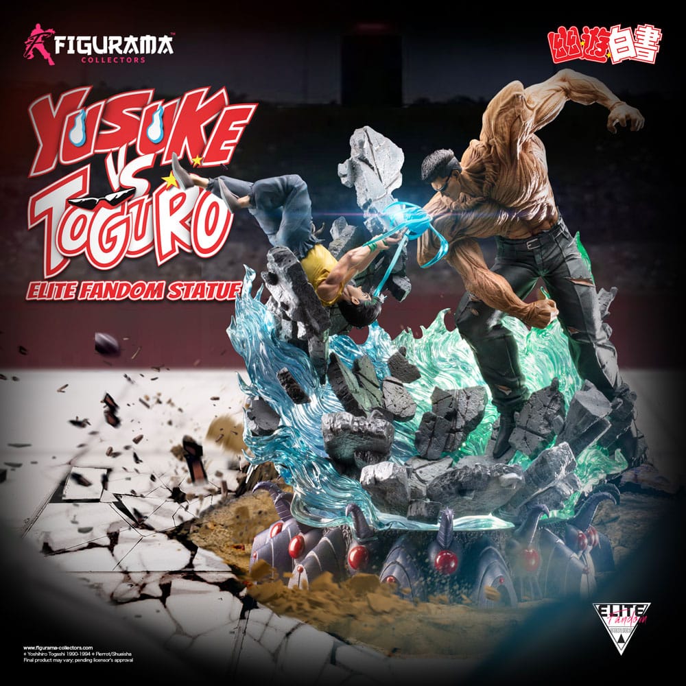 Yu Yu Hakusho Elite Exclusive Statue 1/6 Yusuke vs Toguro 59 cm P037050