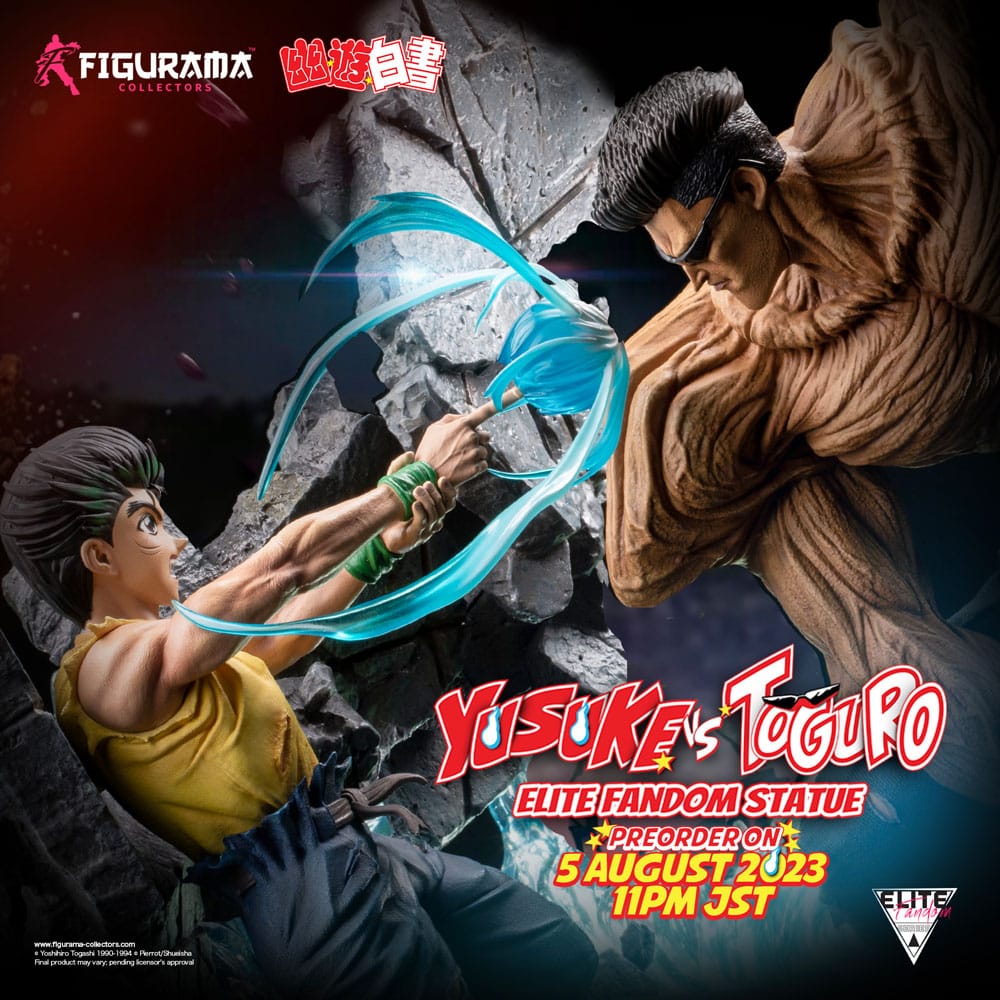 Yu Yu Hakusho Elite Exclusive Statue 1/6 Yusuke vs Toguro 59 cm P037050