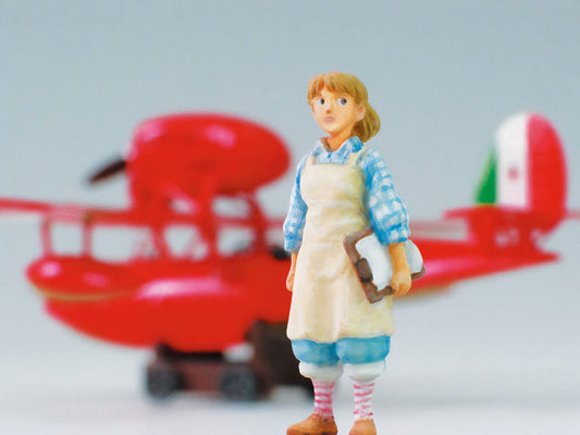 Porco Rosso model kit with figure 1/72 Savoia S.21F Version 2 & Fio P066237