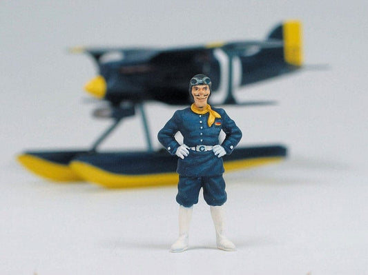 Porco Rosso model kit with figure 1/48 Curtiss R3C-0 Seaplane & Curtis P066239
