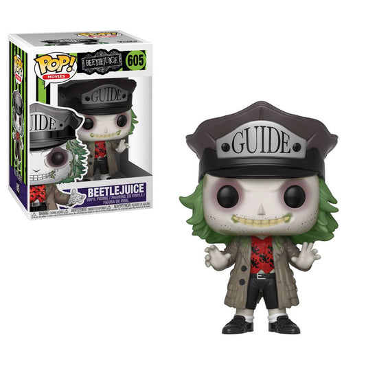 BEETLEJUICE POP! HORROR VINYL FIGURE BEETLEJUICE GUIDE HAT 9 CM P037155