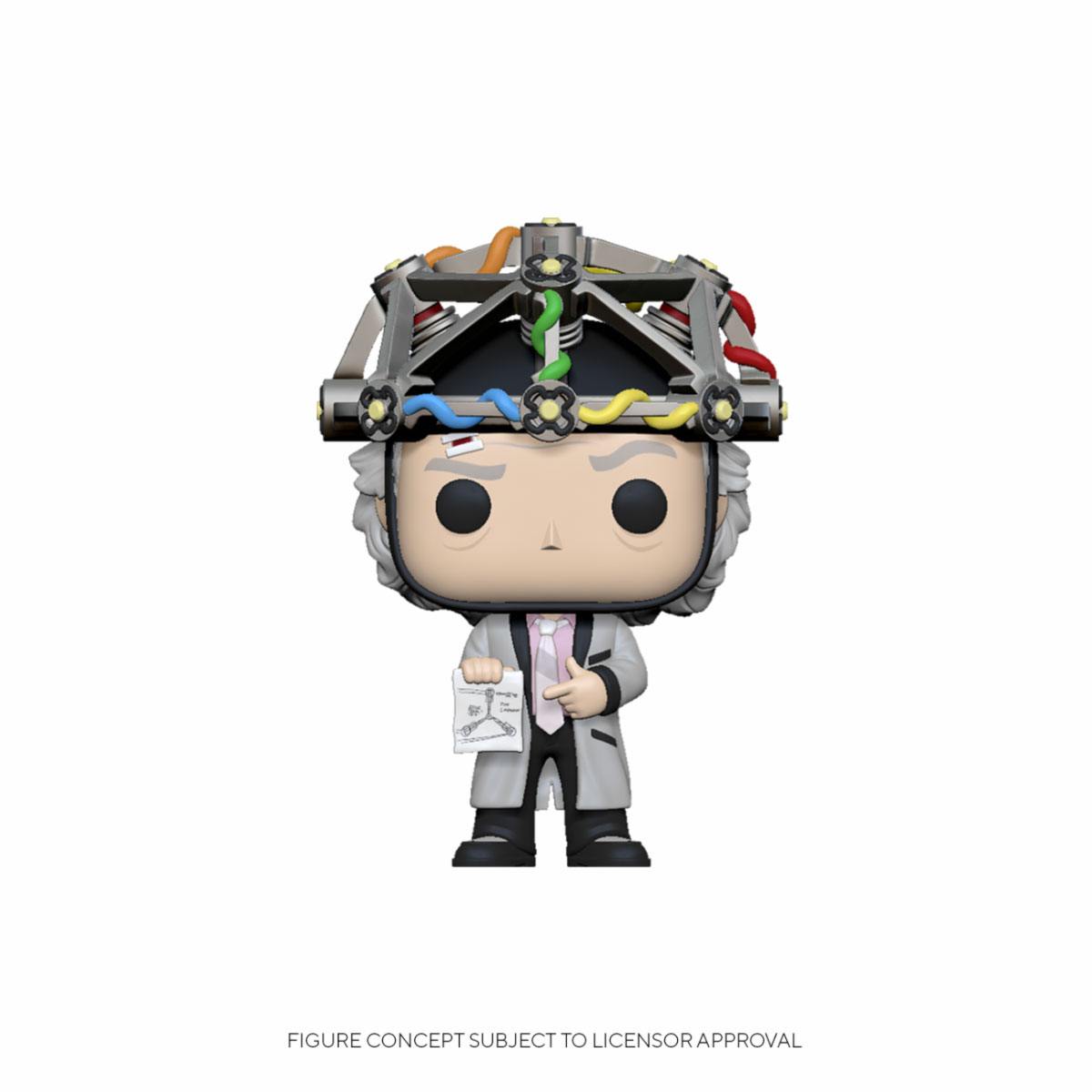BACK TO THE FUTURE POP! VINYL FIGURE DOC W/HELMET 9 CM P037256