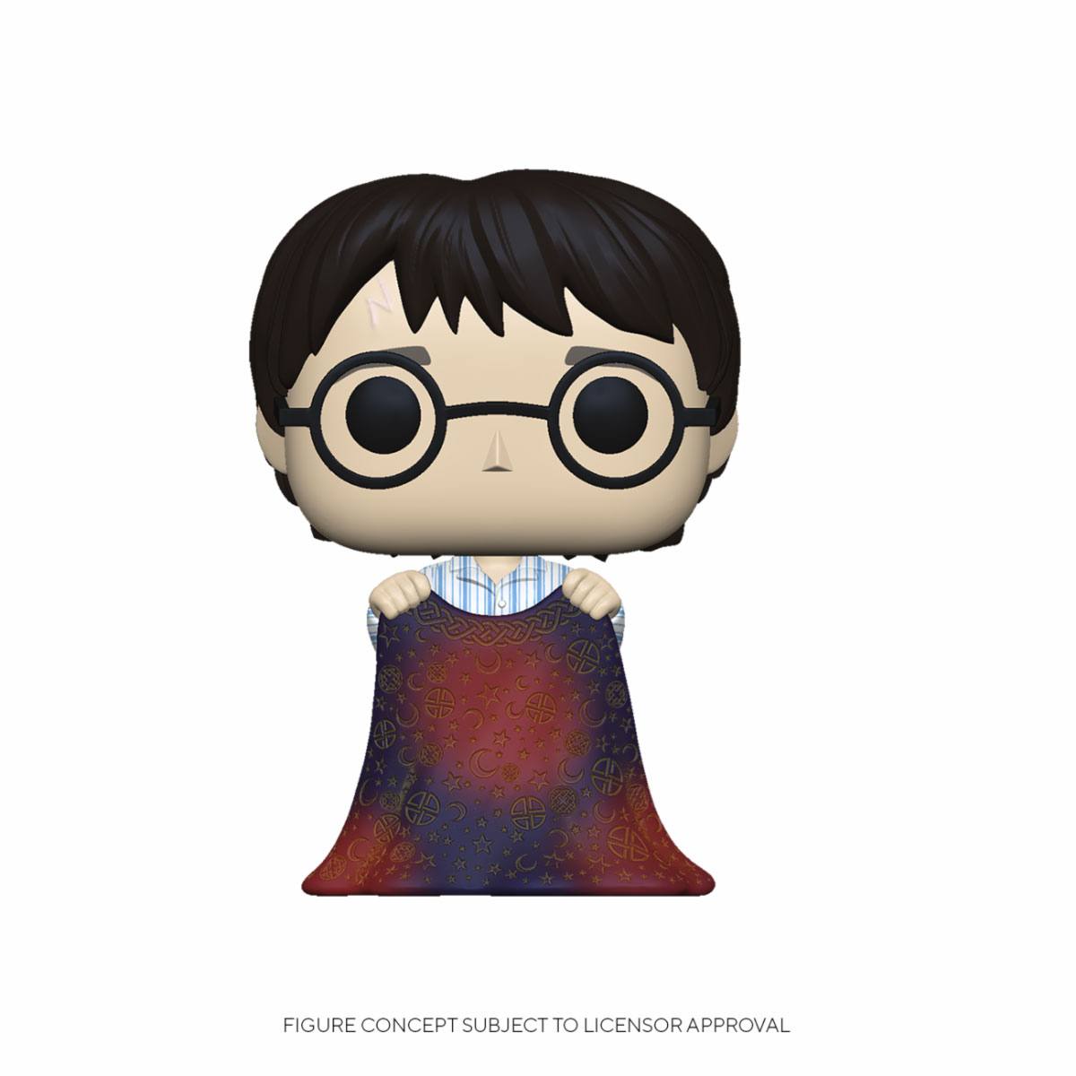 HARRY POTTER POP! MOVIES VINYL FIGURE HARRY W/INVISIBILITY CLOAK 9 CM P037275