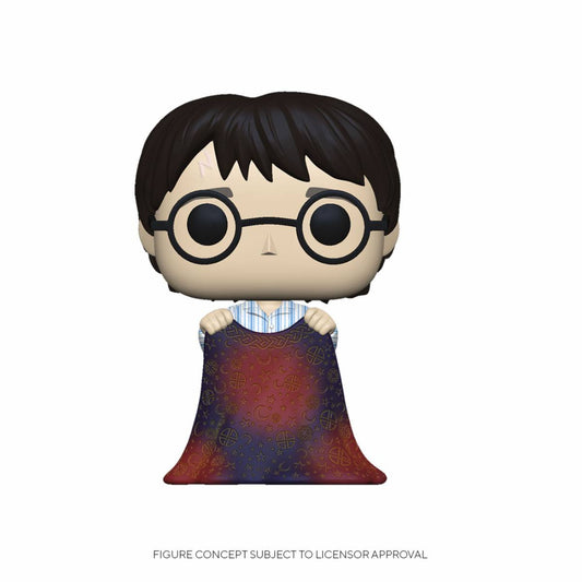 HARRY POTTER POP! MOVIES VINYL FIGURE HARRY W/INVISIBILITY CLOAK 9 CM P037275