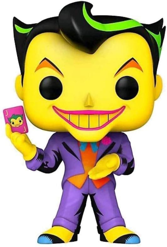 DC COMICS POP! HEROES VINYL JOKER (BLACK LIGHT) 9 CM P037333