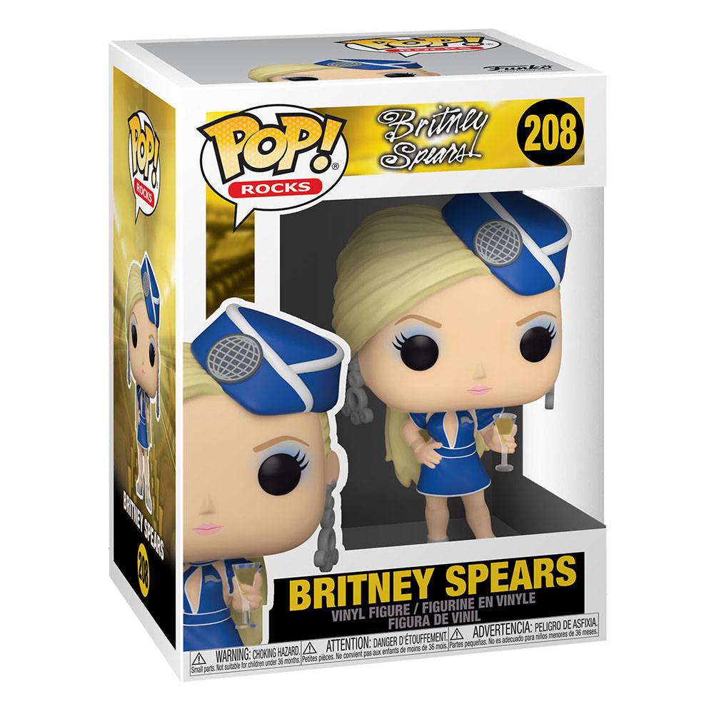 Britney Spears POP! Rocks Vinyl Figure Stewardess 9 cm P066286