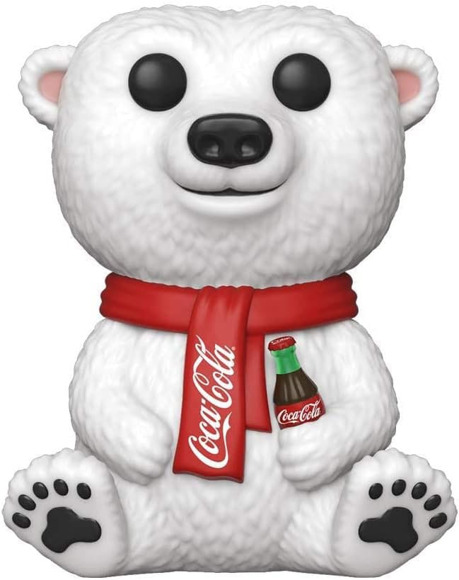 COCA-COLA POP! ICONS VINYL FIGURE POLAR BEAR(DGLT) 9 CM P037345