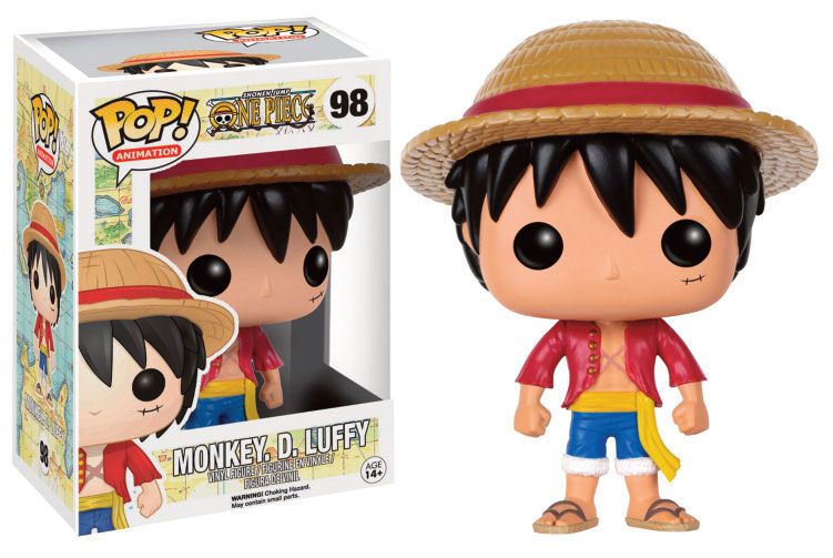 ONE PIECE POP! TELEVISION VINYL FIGURE MONKEY D. LUFFY 9 CM
