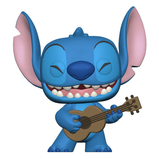 LILO & STITCH POP! DISNEY VINYL FIGURE STITCH W/UKELELE 9 CM