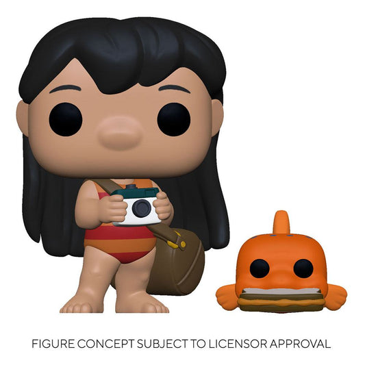 Lilo & Stitch POP! & Buddy Vinyl Figure Lilo w/Pudge 9 cm P069217