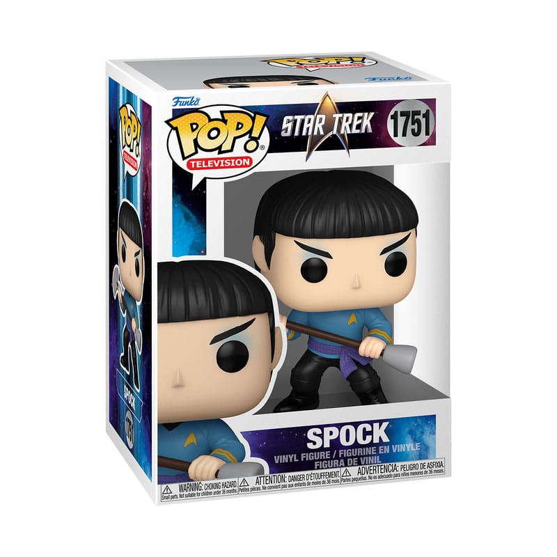 STAR TREK POP!&BUDDY TV VINYL FIGURE SPOCK W/WPN 9 CM