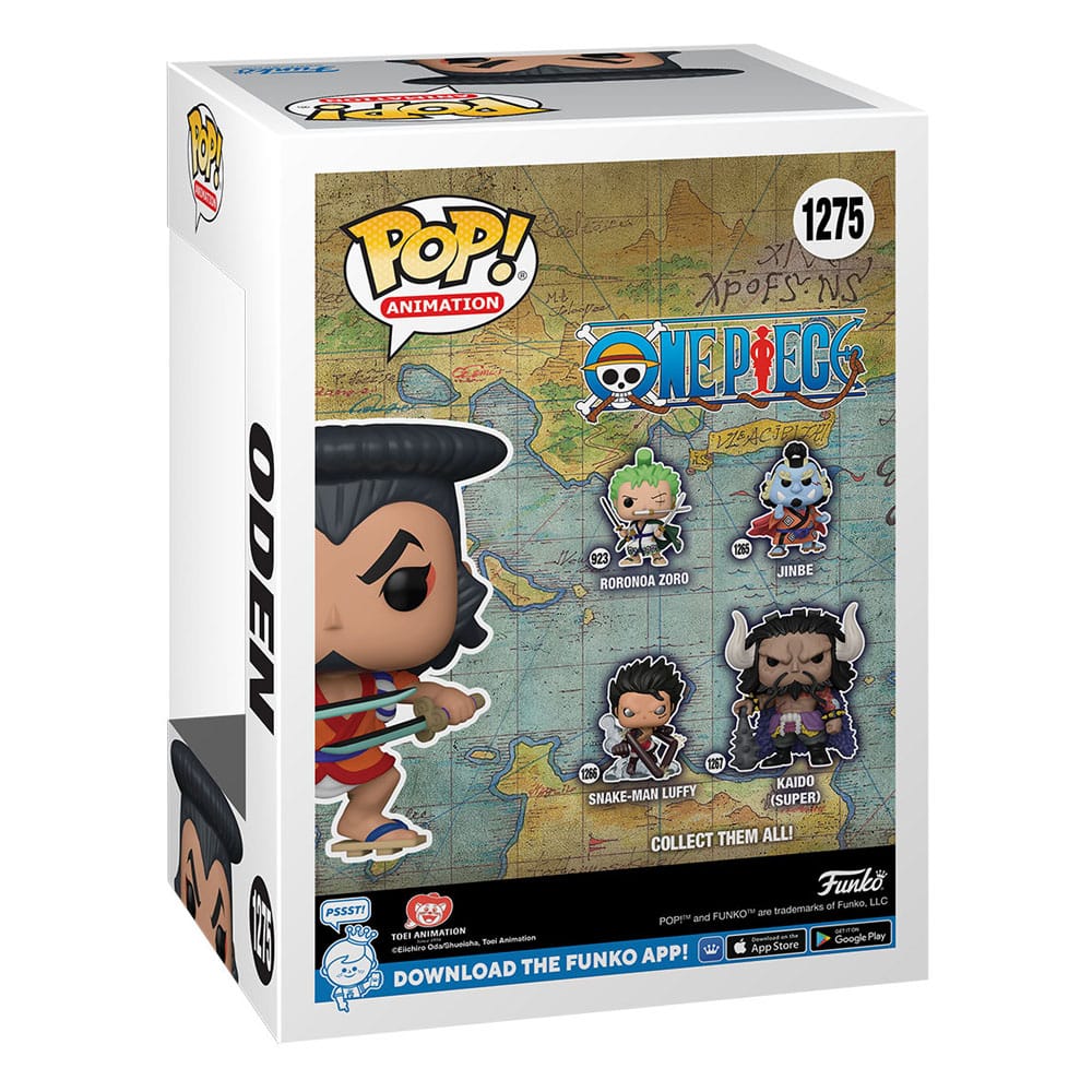 ONE PIECE POP! ANIMATION VINYL FIGURES ODEN 9 CM P037541