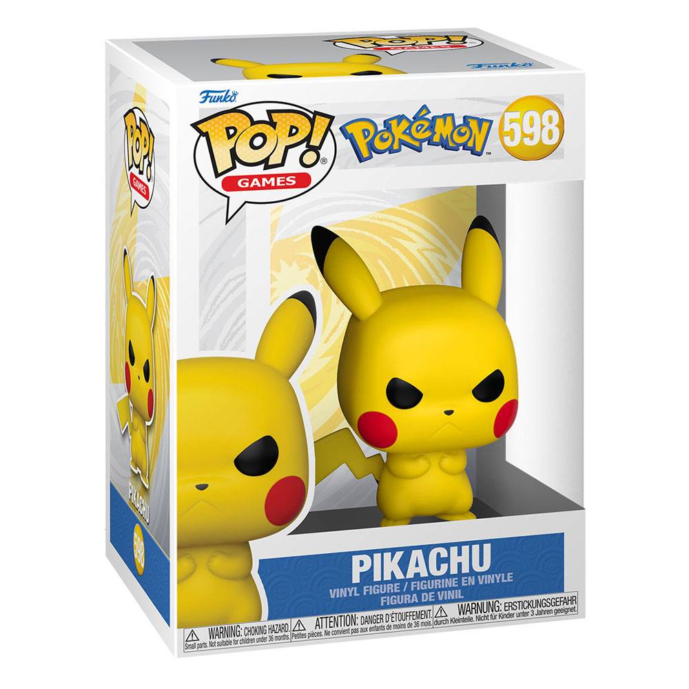 POKEMON POP! GAMES VINYL FIGURE GRUMPY PIKACHU (EMEA) 9 CM P037577