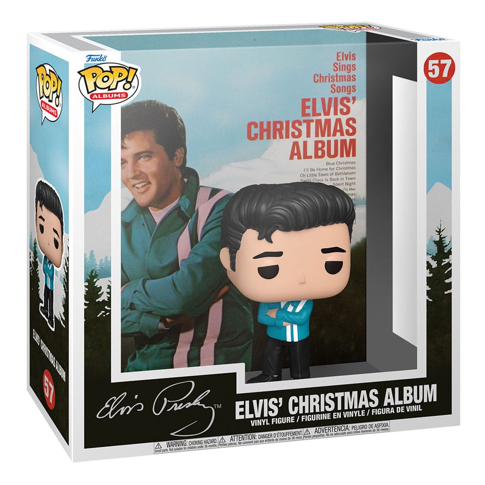 Elvis Presley POP! Albums Vinyl Figure Elvis X-Mas Album 9 cm P037590