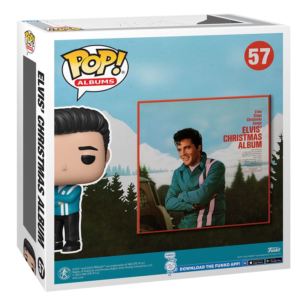 Elvis Presley POP! Albums Vinyl Figure Elvis X-Mas Album 9 cm P037590