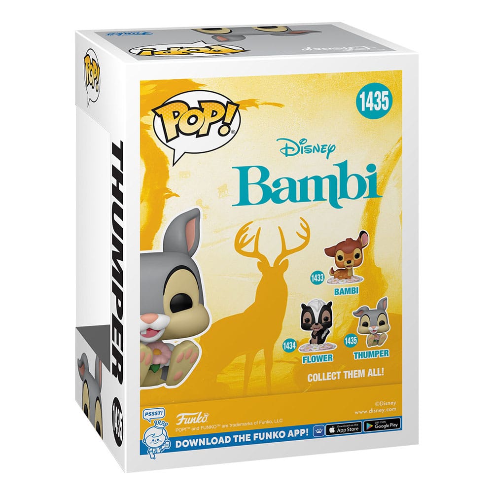 Bambi 80th Anniversary POP! Disney Vinyl Figure Thumper 9 cm P037595