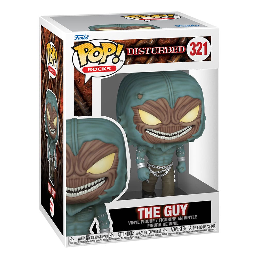 Disturbed POP! Rocks Vinyl Figure The Guy 9 cm P037601