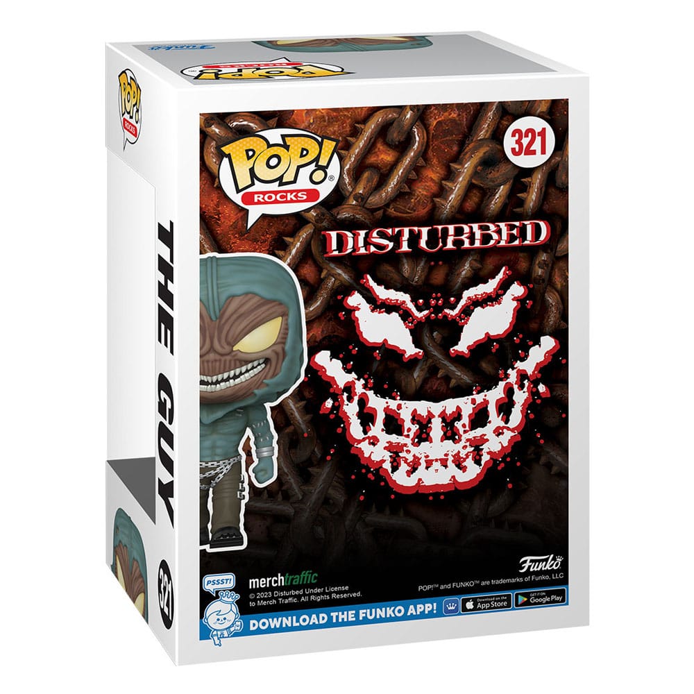 Disturbed POP! Rocks Vinyl Figure The Guy 9 cm P037601