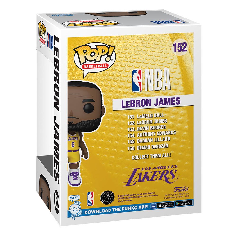 NBA POP! Sports Vinyl Figure LeBron James (Lakers) 9 cm P037616