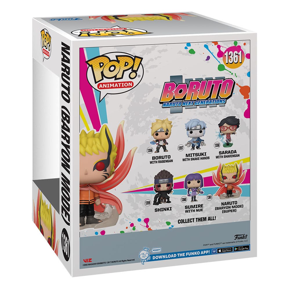 Boruto - Naruto Next Generations Super Sized POP! Vinyl Figure Baryon Naruto 15 cm P037622