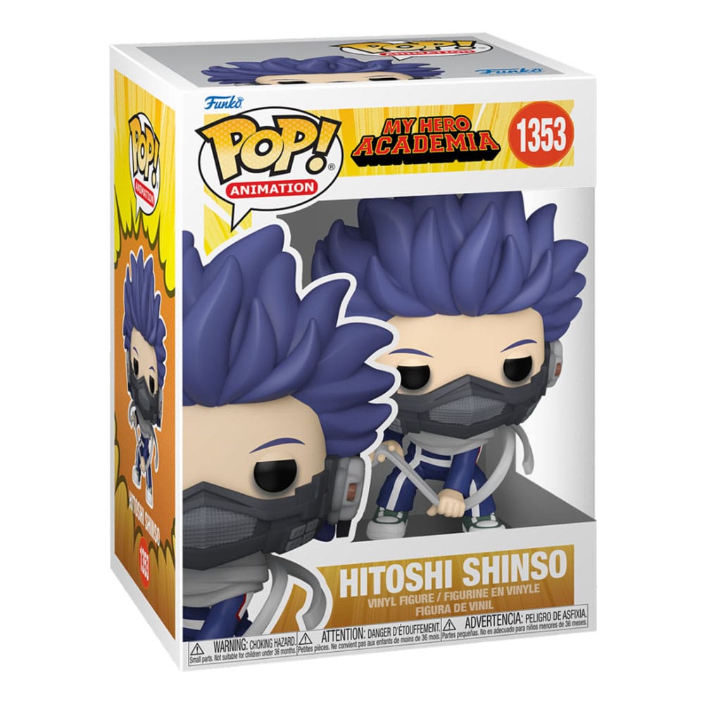 My Hero Academia POP! Animation Vinyl Figures Hitoshi 9 cm Assortment (6) P037637