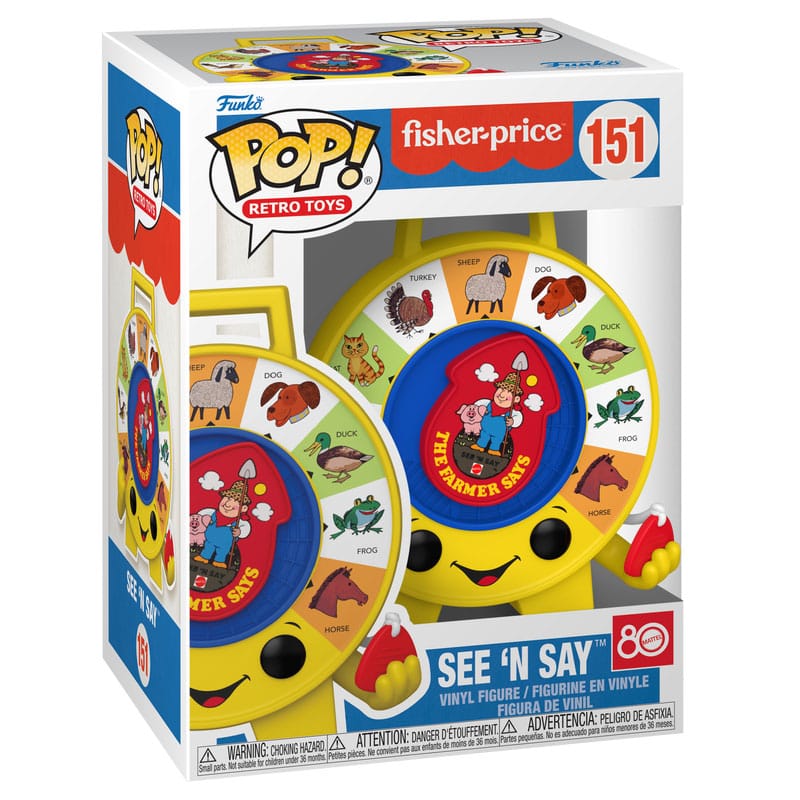 Retro Toys POP! Vinyl Figure See 'N Say 9 cm P037646