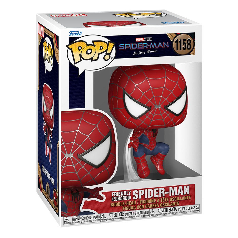Spider-Man: No Way Home POP! Marvel Vinyl Figure Friendly Neighborhood 9 cm P067445