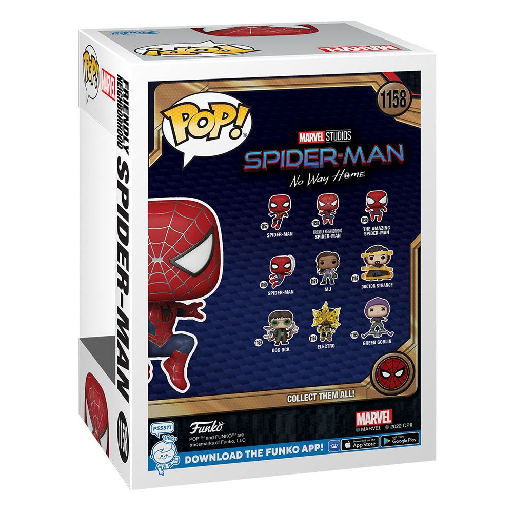 Spider-Man: No Way Home POP! Marvel Vinyl Figure Friendly Neighborhood 9 cm P067445