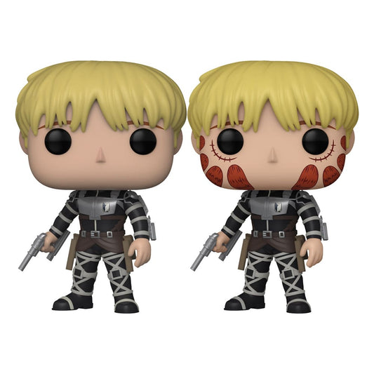 Attack on Titan POP! Animation Vinyl Figures Armin Arlert 9 cm Assortment (6) P037668