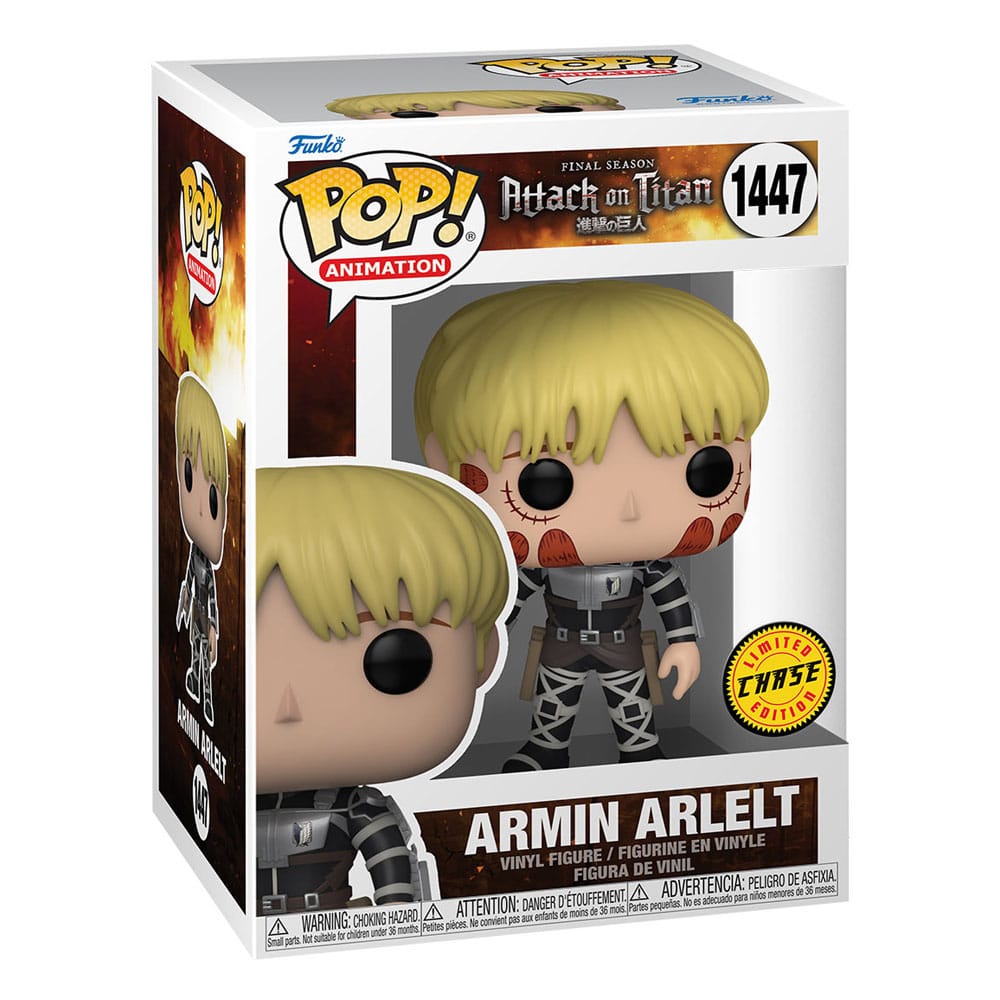 Attack on Titan POP! Animation Vinyl Figures Armin Arlert 9 cm Assortment (6) P037668