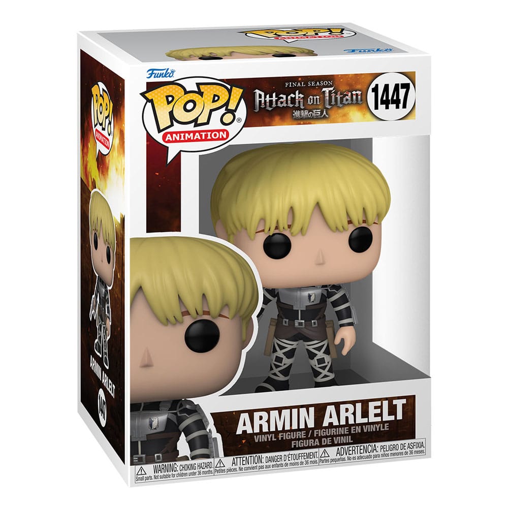 Attack on Titan POP! Animation Vinyl Figures Armin Arlert 9 cm Assortment (6) P037668