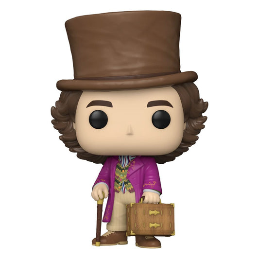 Willy Wonka & the Chocolate Factory POP! Movies Vinyl Figure Willy Wonka 9 cm P069258