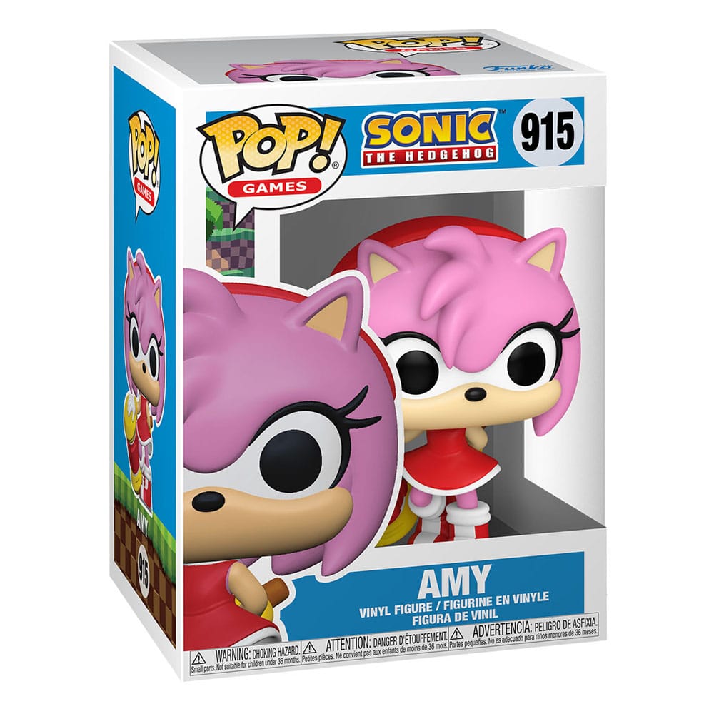 Sonic the Hedgehog POP! Games Vinyl Figure Amy Rose 9 cm P066287