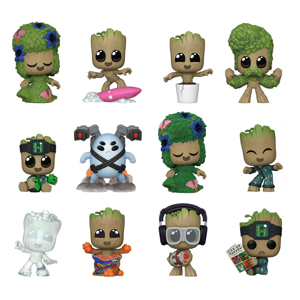 I Am Groot Mystery Mini Figures 5 cm Display (12) P037722