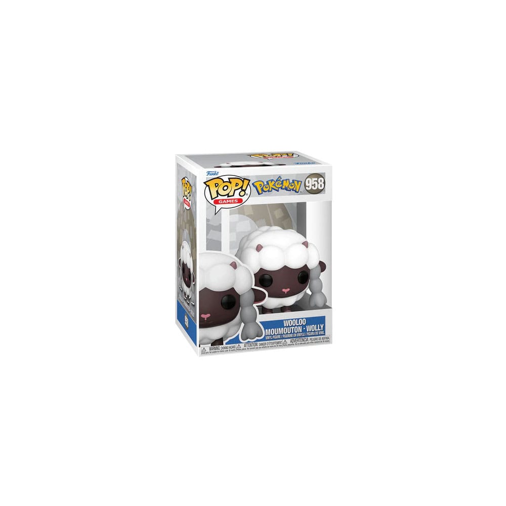 POKEMON POP! GAMES VINYL FIGURE WOOLOO (EMEA) 9 CM P037739