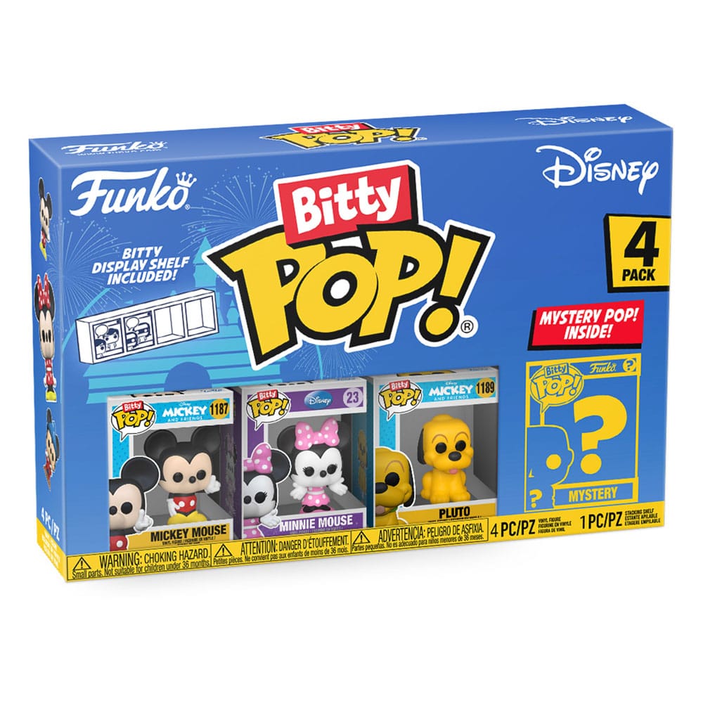 Disney Bitty POP! Vinyl Figure 4-Pack Mickey 2,5 cm P037748