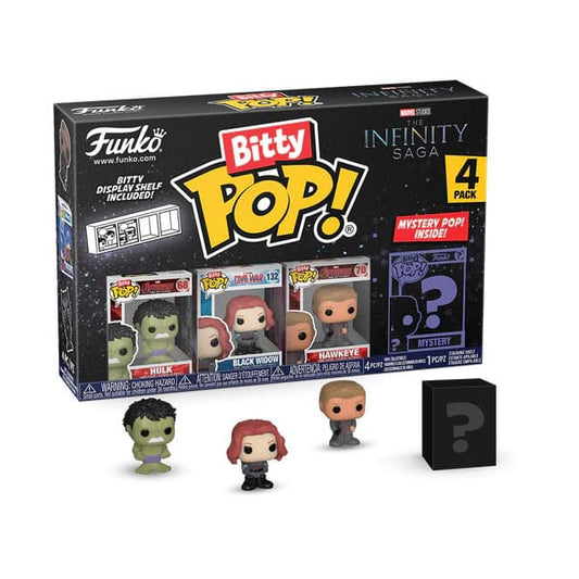 Marvel Bitty POP! Vinyl Figure 4-Pack Hulk 2,5 cm P037751